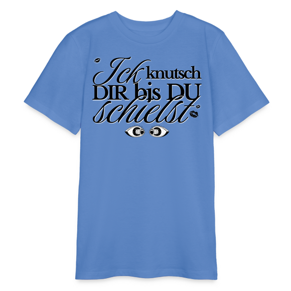 ICK KNUTSCH DIR - Bio Teenager T-Shirt - Blau