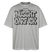 NÜSCHT DARF ICK- Berlin Shirt-Oversized Unisex Bio T-Shirt - Grau meliert