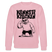 Berliner Spruch-KANNNSTE KNICKEN-Unisex Bio-Sweatshirt mit Berliner Bär - Hellrosa
