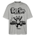 Berlin Souvenir-Oversized Unisex Bio T-Shirt-BERLIN ICK LIEBE DIR - Grau meliert