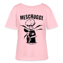 Berlin Shirt-MESCHUGGE-Rundhals Frauen Bio-T-Shirt - Hellrosa