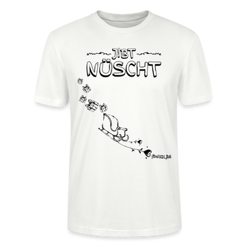 Weihnachten in Berlin 25-JIBT NÜSCHT-Unisex T-Shirt Bio - Weiß