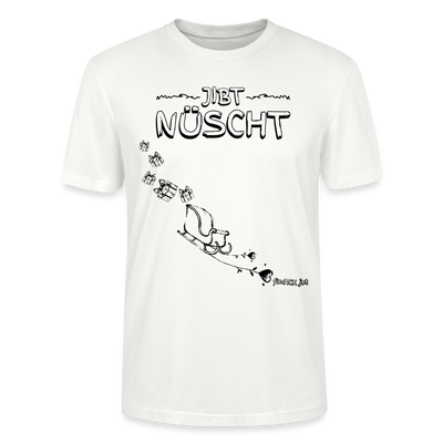Weihnachten in Berlin 25-JIBT NÜSCHT-Unisex T-Shirt Bio - Weiß