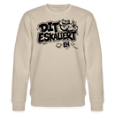 DIT ESKALIERT EH-Unisex Bio-Sweatshirt mit Berliner Schnauze - Beige