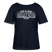 Berliner Spruch-FISIMATENTEN-Rundhals Frauen Bio-T-Shirt - Navy