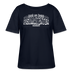 Berliner Spruch-FISIMATENTEN-Rundhals Frauen Bio-T-Shirt - Navy
