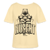 Berlin Shirt-NÜSCHT MUSS ICK-Rundhals Frauen Bio-T-Shirt - Creme