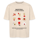 NACHTIJALL-Unisex Oversize Bio-T-Shirt BLASTER - Naturweiß