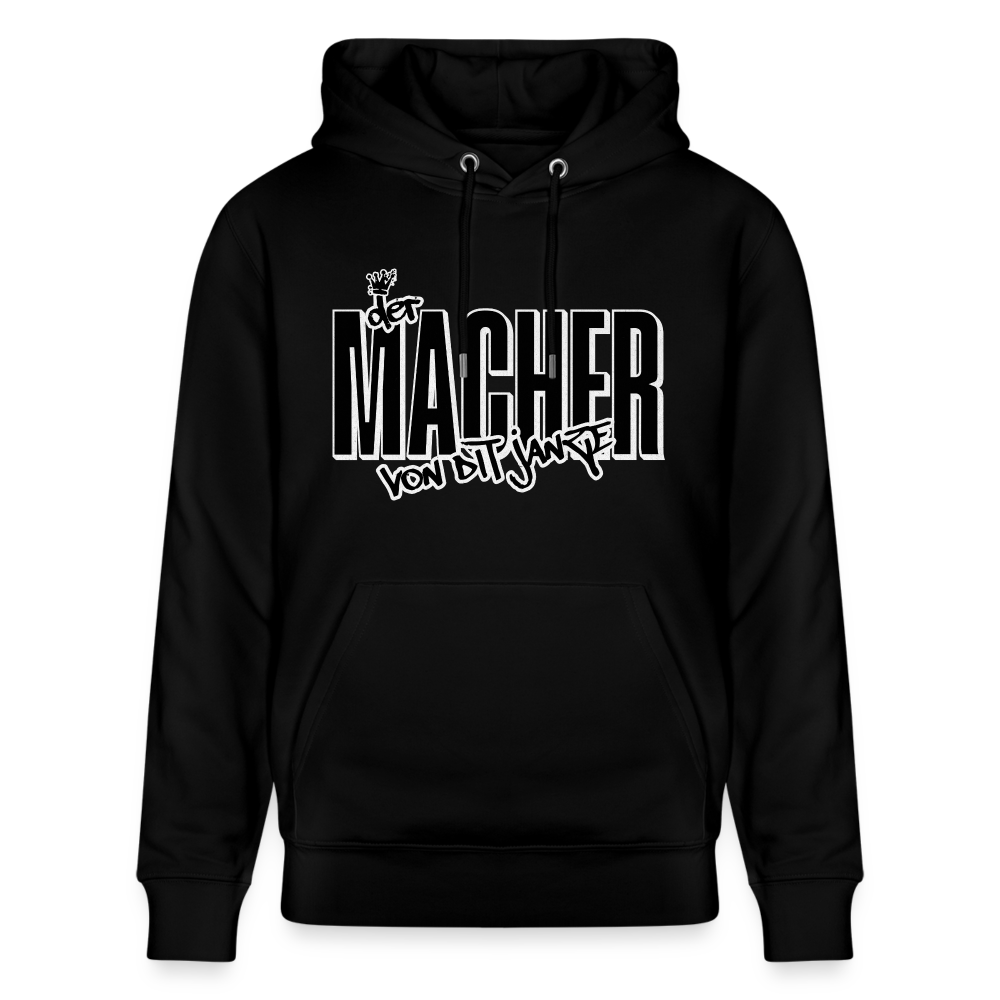 DER MACHER VON DIT JANZE - Unisex Bio-Hoodie - Schwarz