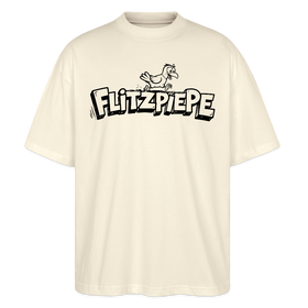 FLITZPIEPE-Oversized Unisex Bio T-Shirt-2026 - Natur