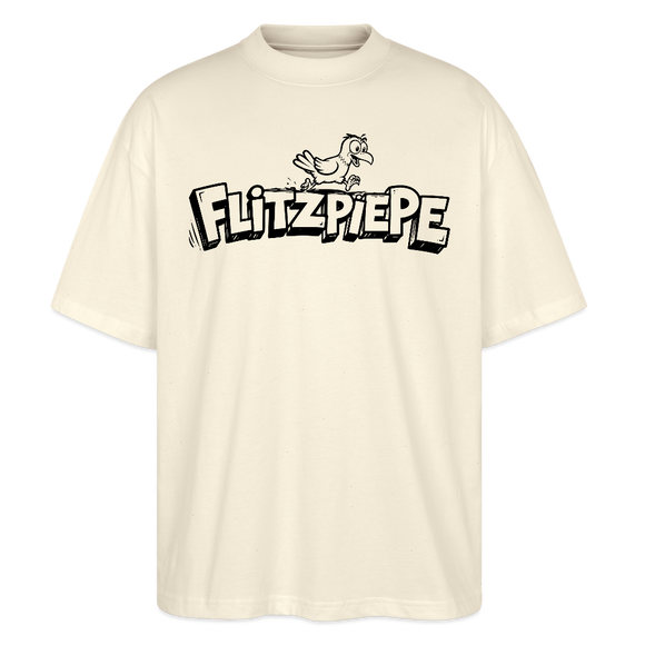 FLITZPIEPE-Oversized Unisex Bio T-Shirt-2026 - Natur