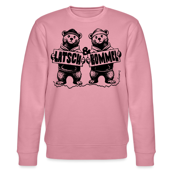 LATSCH & BOMMEL-Unisex Bio-Sweatshirt - Lila Traum