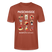 Berliner Verrücktheit-MESCHUGGE-Unisex T-Shirt BIO - Terrakotta