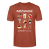 Berliner Verrücktheit-MESCHUGGE-Unisex T-Shirt BIO - Terrakotta