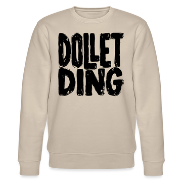 DOLLET DING-Unisex Bio-Sweatshirt - Beige