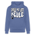PASS MA UFF KEULE-Unisex Bio-Hoodie II - Blau