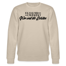 WIR SIND DIE GEILSTEN-Unisex Bio-Sweatshirt - Beige