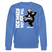 ICK MACH WAT ICK WILL-Unisex Bio-Sweatshirt - Blau