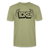 ICKE-Unisex T-Shirt mit echt Berliner Schnauze - Nebelgrün