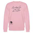 NACHTIGALL ICK HÖR DIR TRAPSEN-Unisex Bio-Sweatshirt - Hellrosa