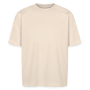 WIE LATSCH UND BOMMEL - Backprint- Unisex Oversize Bio-T-Shirt - Naturweiß