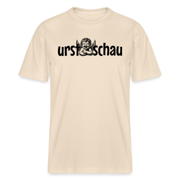 URST SCHAU - Relaxed Fit Unisex Bio-T-Shirt - Naturweiß