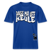 pass ma uff keule-Relaxed Fit Unisex Bio-T-Shirt II - Dunkelblau