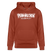 Berliner Spruch-PFANNKUCHEN NICH BERLINER-Unisex Bio-Hoodie - Terrakotta