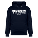 Berliner Begrüssung-TACHCHEN IHR FLITZPIEPEN- Bio-Hoodie - Navy