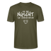 NÜSCHT FÜR SCHWACHE NERVEN-Unisex T-Shirt mit Berliner Schnauze - Khaki
