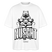 NÜSCHT MUSS ICK-Unisex Oversize Bio-T-Shirt - Weiß