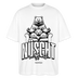 NÜSCHT MUSS ICK-Unisex Oversize Bio-T-Shirt - Weiß