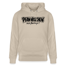 Berliner Spruch-PFANNKUCHEN, nich Berliner!-Unisex Bio-Hoodie - Beige