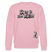 ICK BIN DA - Unisex Bio-Sweatshirt - Hellrosa