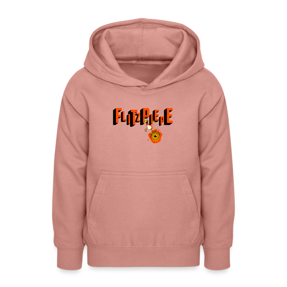 FLITZPIEPE - Teenager Hoodie - Altrosa