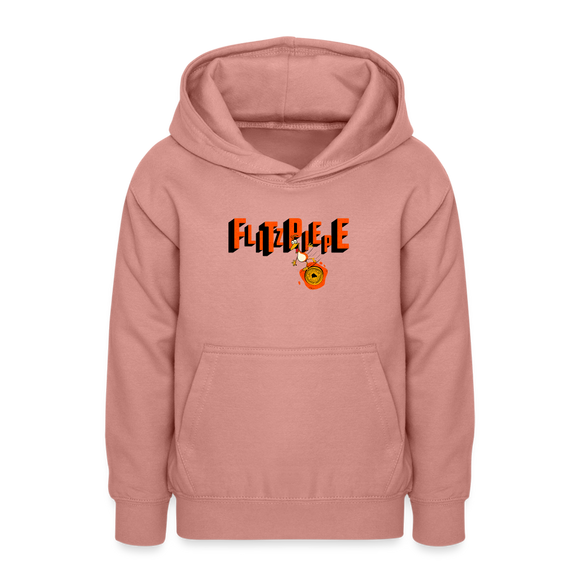 FLITZPIEPE - Teenager Hoodie - Altrosa