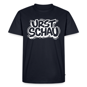 Ostalgie-Männer Premium Bio T-Shirt-URST SCHAU - Navy
