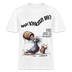 WAT KIEKSTN SO? - Relaxed Fit Unisex Bio-T-Shirt - Weiß