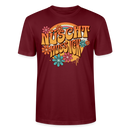BERLINER RETRO-NÜSCHT MUSS ICK-Unisex T-Shirt BIO - Burgunderrot