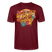 BERLINER RETRO-NÜSCHT MUSS ICK-Unisex T-Shirt BIO - Burgunderrot