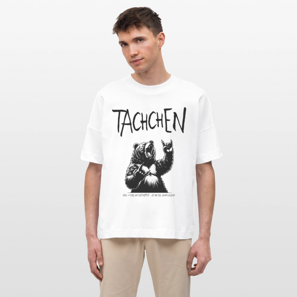 TACHCHEN BERLINER - Unisex Oversize Bio-T-Shirt - Weiß