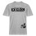 ICK GLOOB MEEN SCHWEIN PFEIFT-Relaxed Fit Unisex Bio-T-Shirt - Grau meliert