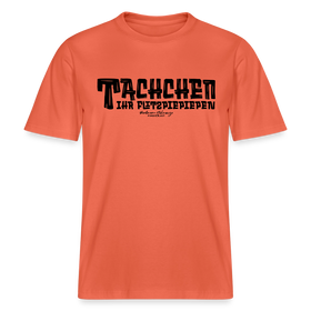 Berliner Begrüssung-TACHCHEN IHR FLITZPIEPEN- RELAXED FIT Unisex Organic T-Shirt - Hellrot
