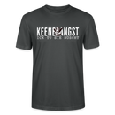KEENE ANGST ICK TU SIE NÜSCHT -  Unisex T-Shirt BIO - Anthrazit
