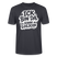 Berlin Shirt-Unisex BIO T-Shirt- ICK BIN DA, KANN LOSJEHN - Dunkles Graublau