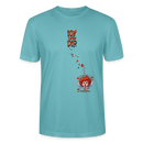 ICK LIEBE DIR-Unisex T-Shirt BIO - Pastelltürkis