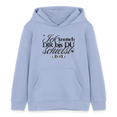 ICK KNUTSCH DIR - Kinder Bio-Hoodie - Sky
