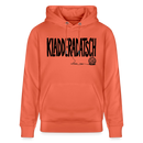 KLADDERADATSCH-Unisex Bio-Hoodie mit Berliner Schnauze - Hellrot