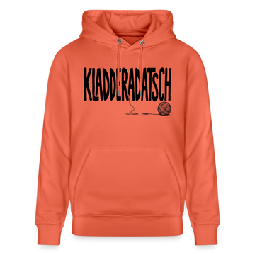 KLADDERADATSCH-Unisex Bio-Hoodie mit Berliner Schnauze - Hellrot