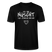 NÜSCHT FÜR SCHWACHE NERVEN-Unisex T-Shirt mit Berliner Schnauze - Schwarz
